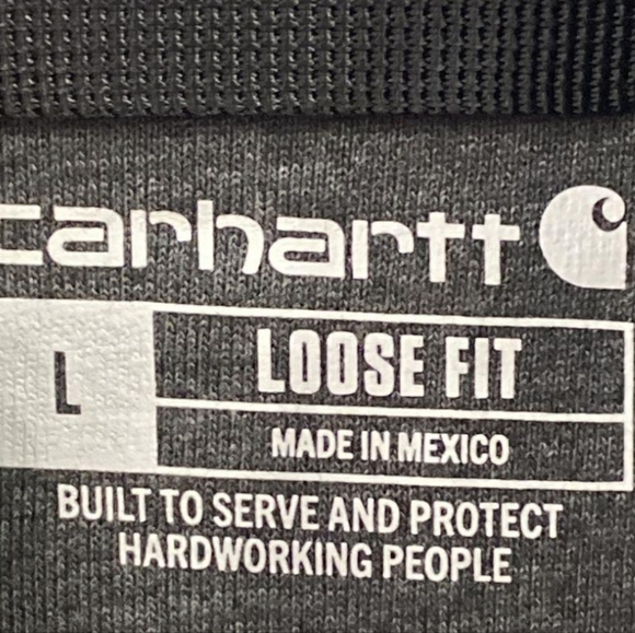 Carhartt® Midweight Hooded Graphic Sleeve Logo Sweatshirt Size L NWOTMSRP $59.99 - Picture 6 of 7